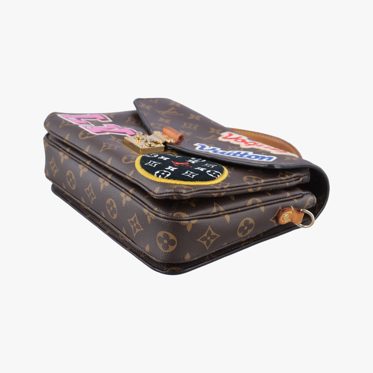 Pochette MéTIS MM Brown×multi Monogram Patches M43991 DR3188ポシェット メティス モノグラム/ブラウン系×マルチ モノグラムパッチーズ M43991 DR3188