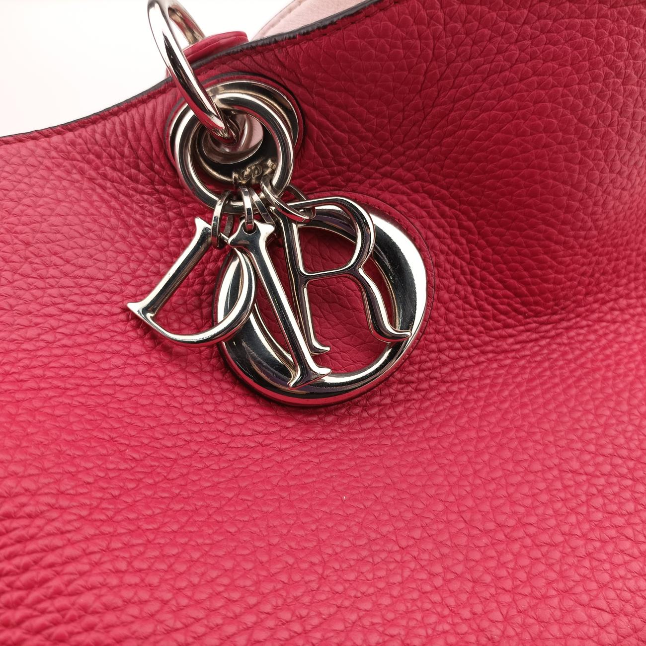 Diorissimo Rose Leather 09-MA-0173ディオリッシモ ローズ レッド レザー 09-MA-0173