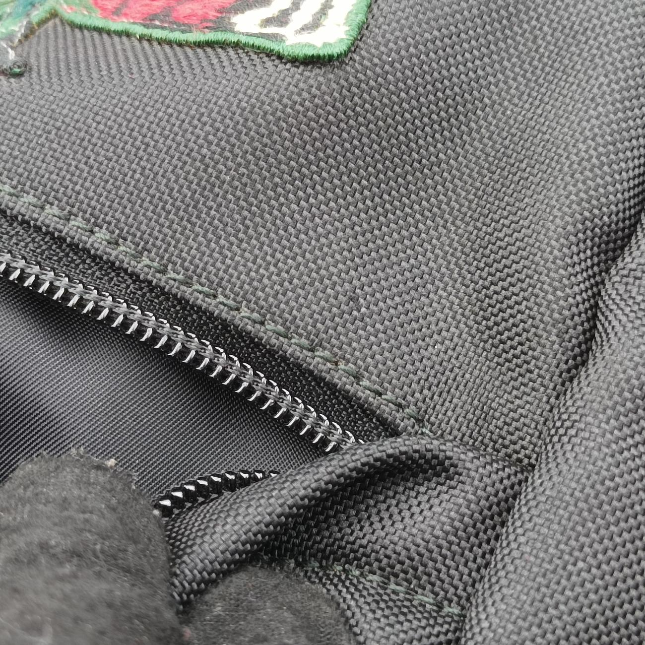 Embroidered Tiger Web Sherry LineBlack×MulticolourCanvas429037F019941959シェリーライン エンブロイダリータイガーブラック×マルチカラーキャンバス429037F019941959