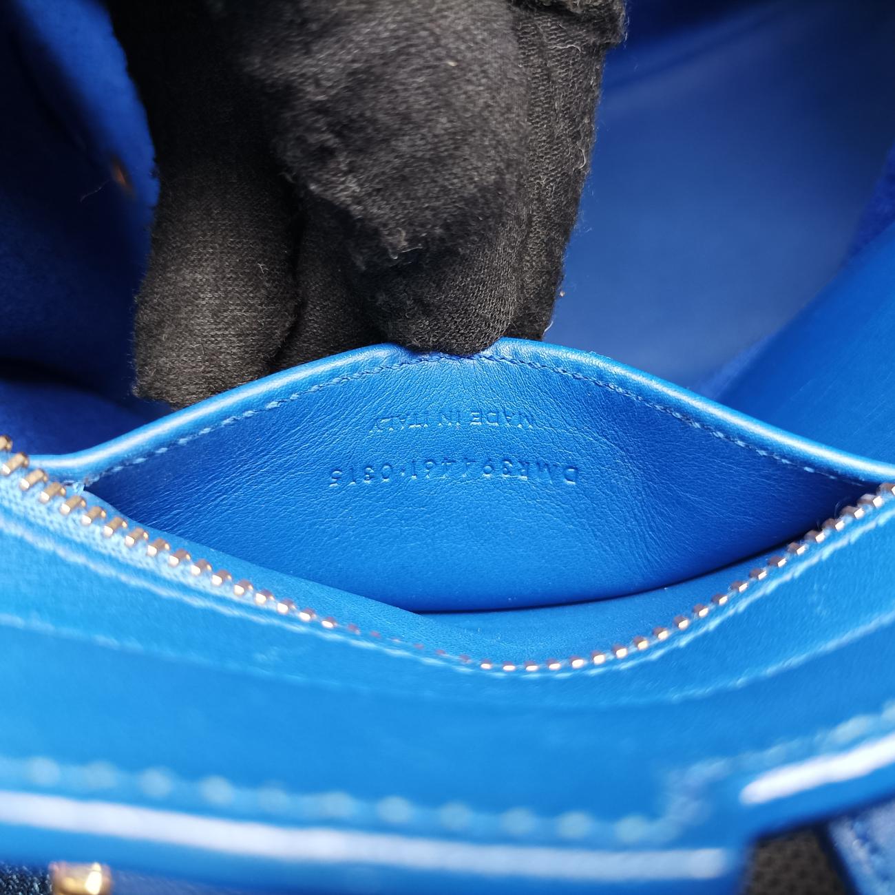 BABY CABAS Blue Leather 394461 DMR394461.0315ベイビーカバス ブルー レザー 394461 DMR394461.0315