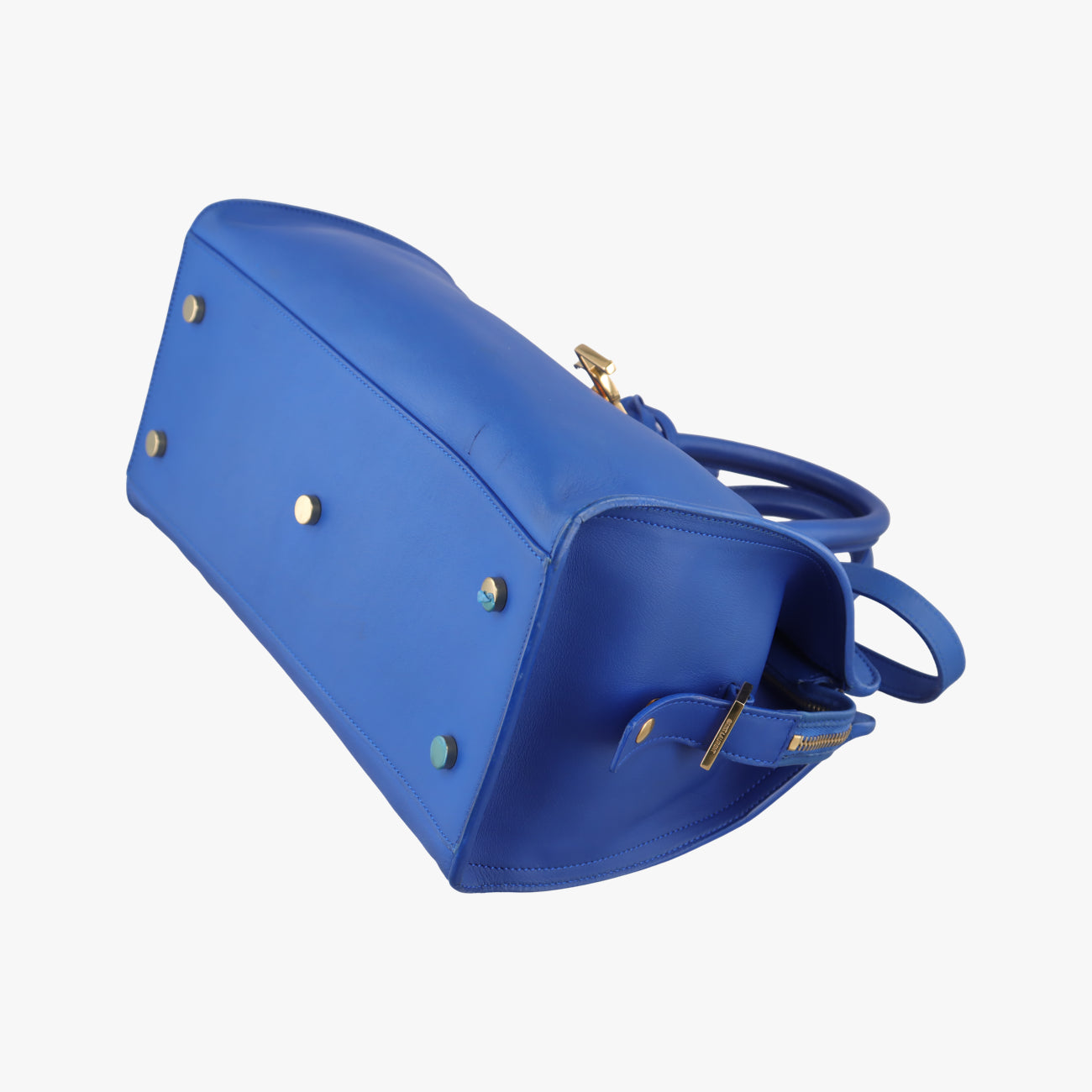 BABY CABAS Blue Leather 394461 DMR394461.0315ベイビーカバス ブルー レザー 394461 DMR394461.0315