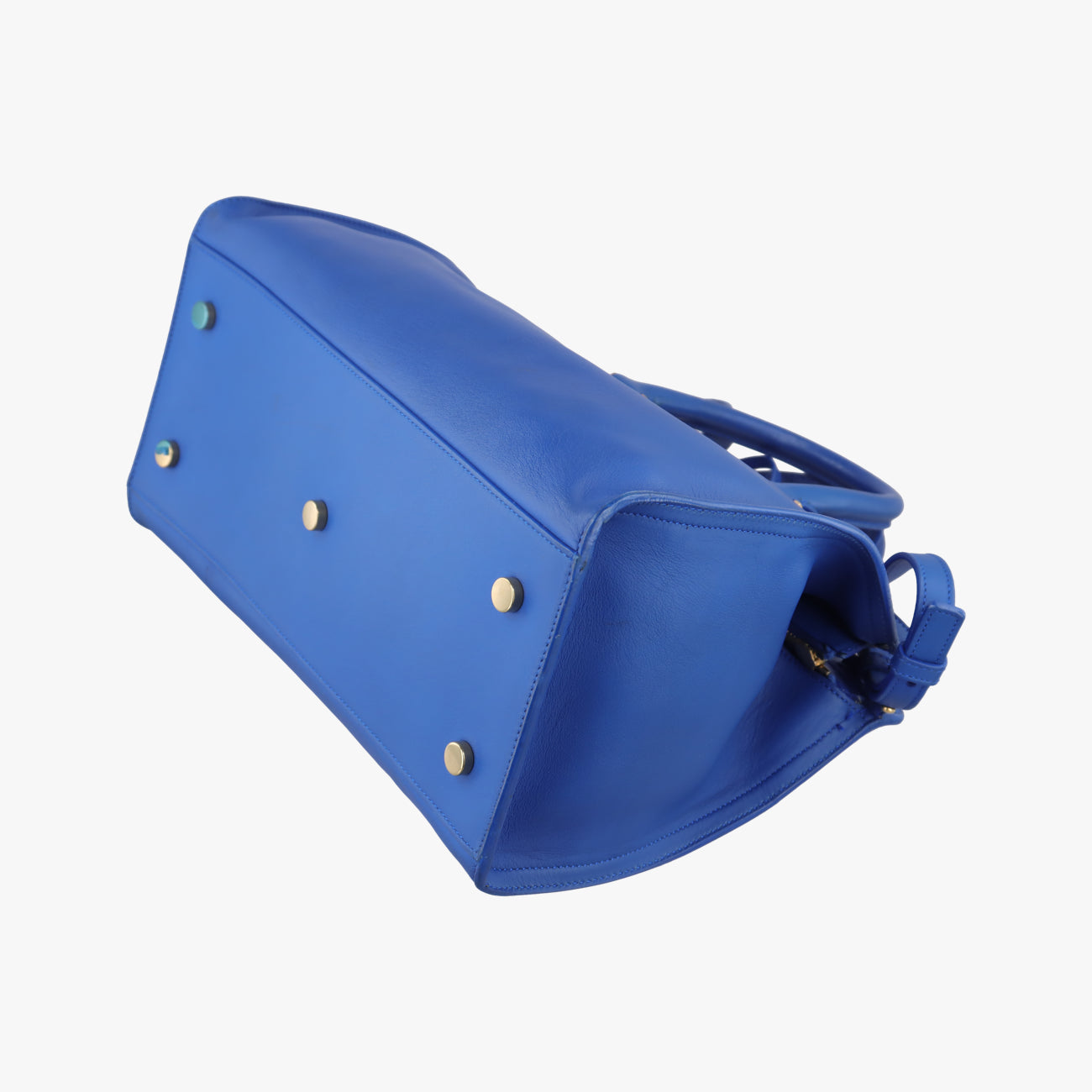 BABY CABAS Blue Leather 394461 DMR394461.0315ベイビーカバス ブルー レザー 394461 DMR394461.0315