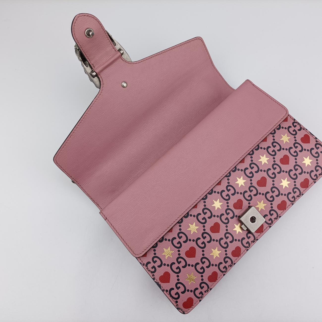 Dionysus Pink×multicolor Leather 400249 H031480472ディオニュソス ピンク×マルチカラー レザー 400249 H031480472