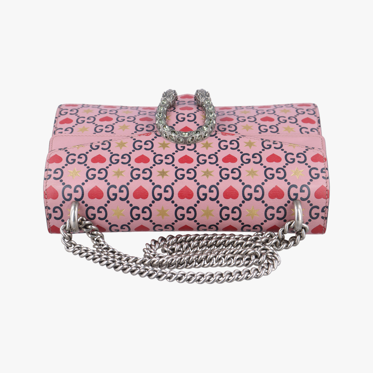 Dionysus Pink×multicolor Leather 400249 H031480472ディオニュソス ピンク×マルチカラー レザー 400249 H031480472