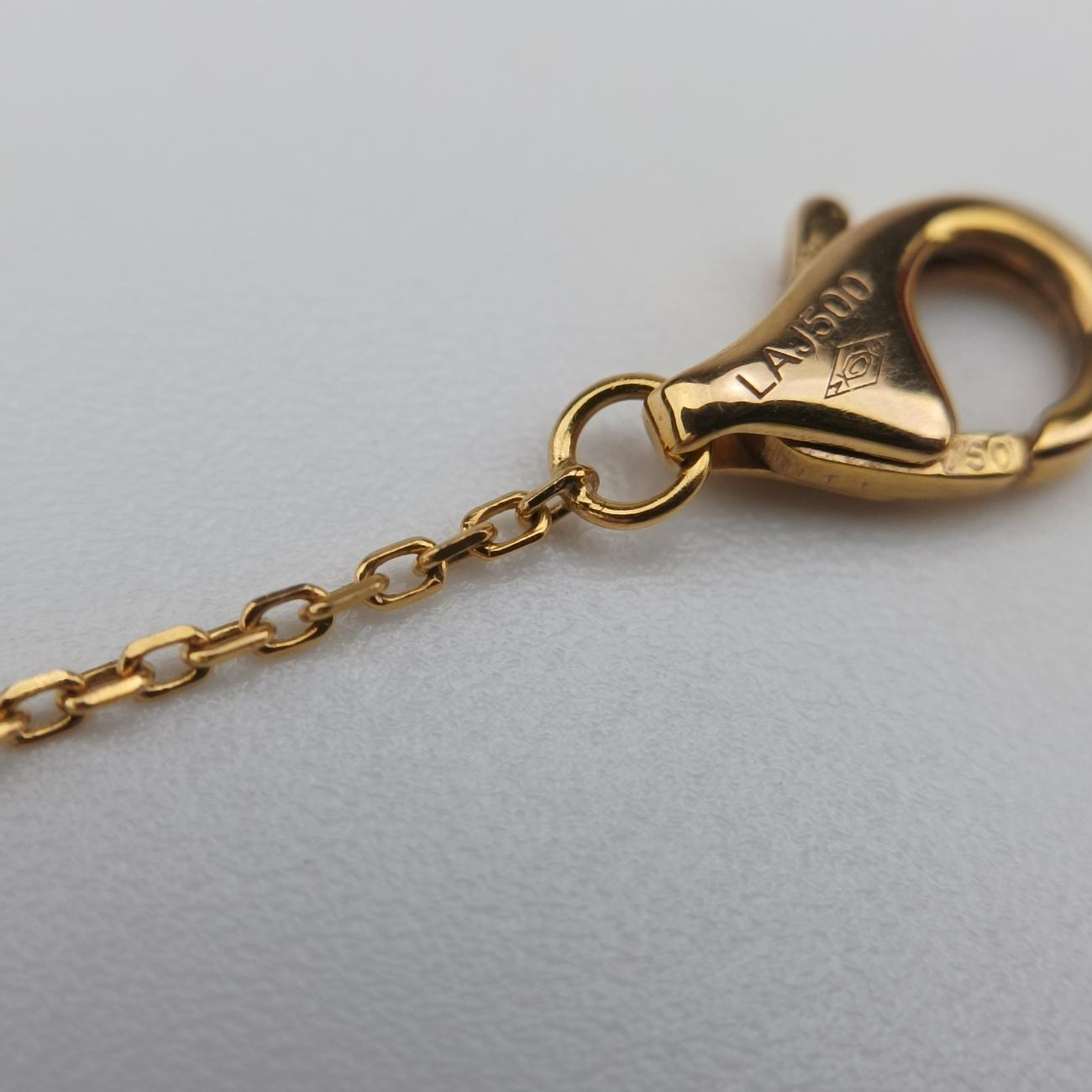 Amulette de Cartier Golden×Green AU750 LAJ500アミュレット ドゥ カルティエ ゴールド×グリーン AU750 B7224550 LAJ500