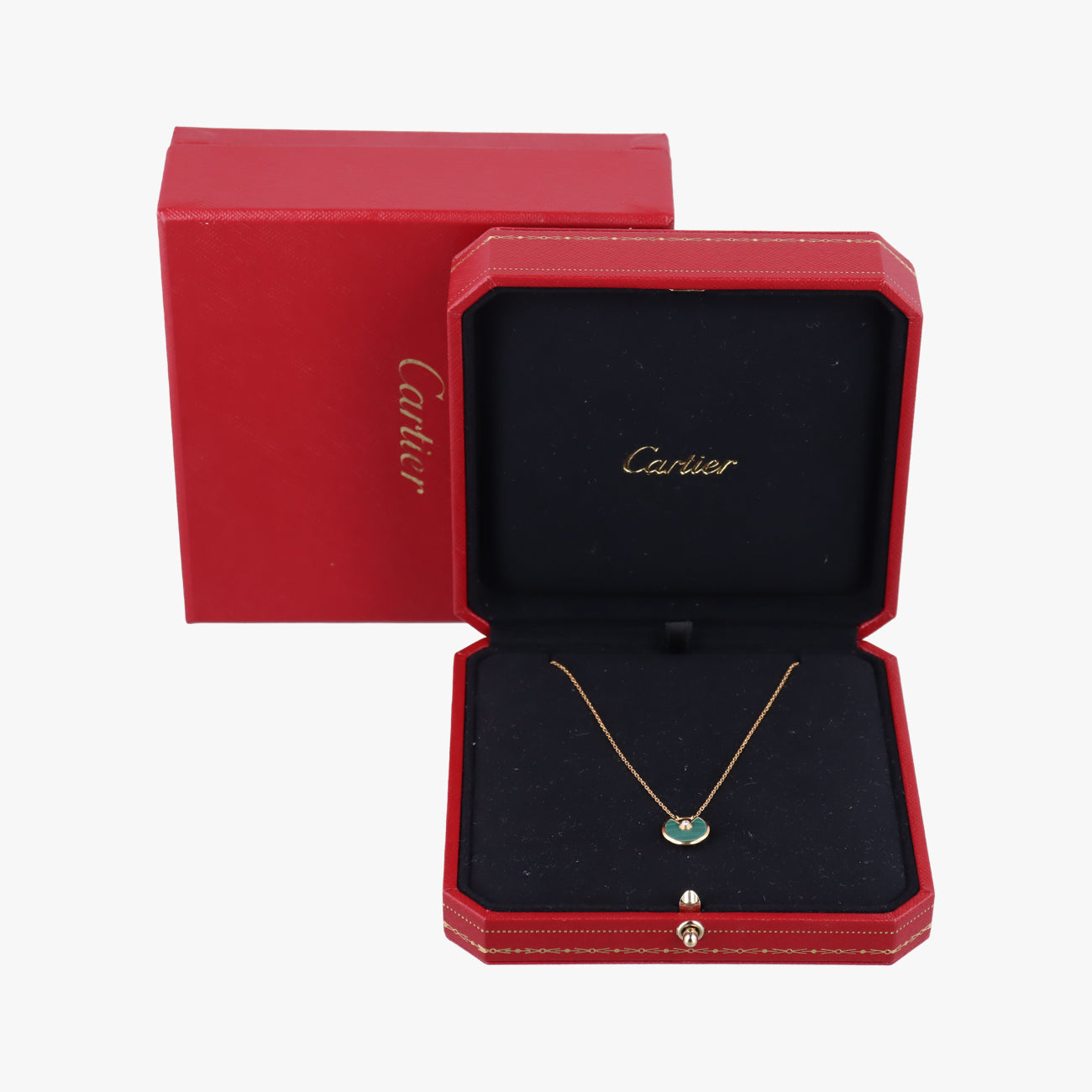Amulette de Cartier Golden×Green AU750 LAJ500アミュレット ドゥ カルティエ ゴールド×グリーン AU750 B7224550 LAJ500
