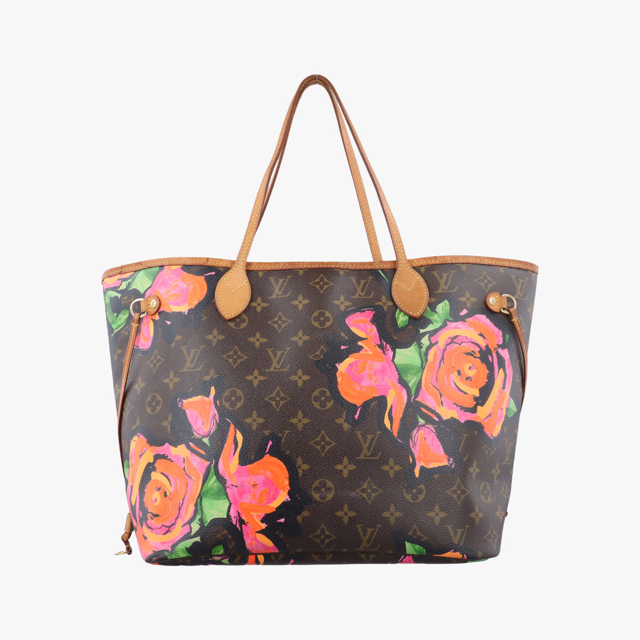Neverfull MM brown×multi Monogram rose M48613 VI0039ネヴァーフルMM モノグラム/ブラウン系×マルチ モノグラムローズ M48613 VI0039