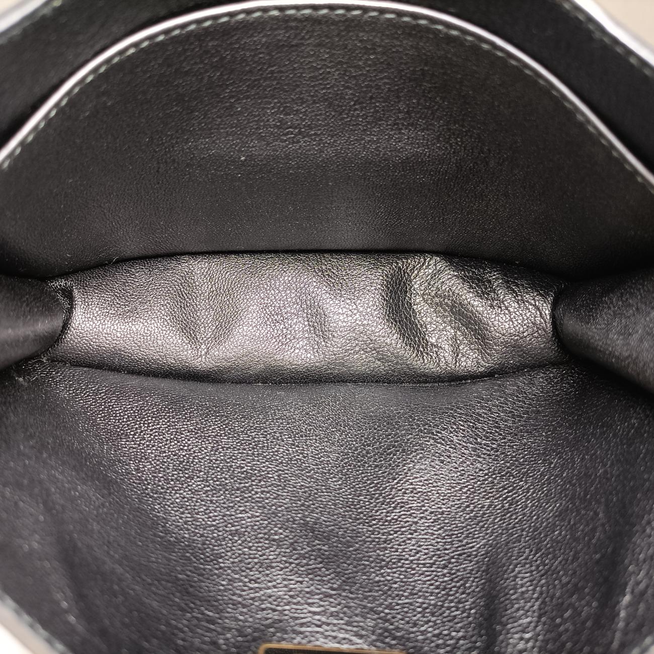 Cahier Black×white Leather×SAFFIANO Leather 1BD045 25カイエ ブラック×ホワイト レザー×サフィアーノレザー 1BD045 25