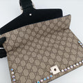 Dionysus beige×black PVC coated canvas × suede 400249 B023458292ディオニュソス ベージュ×ブラック PVCコーティングキャンバス × スエード 400249 B023458292