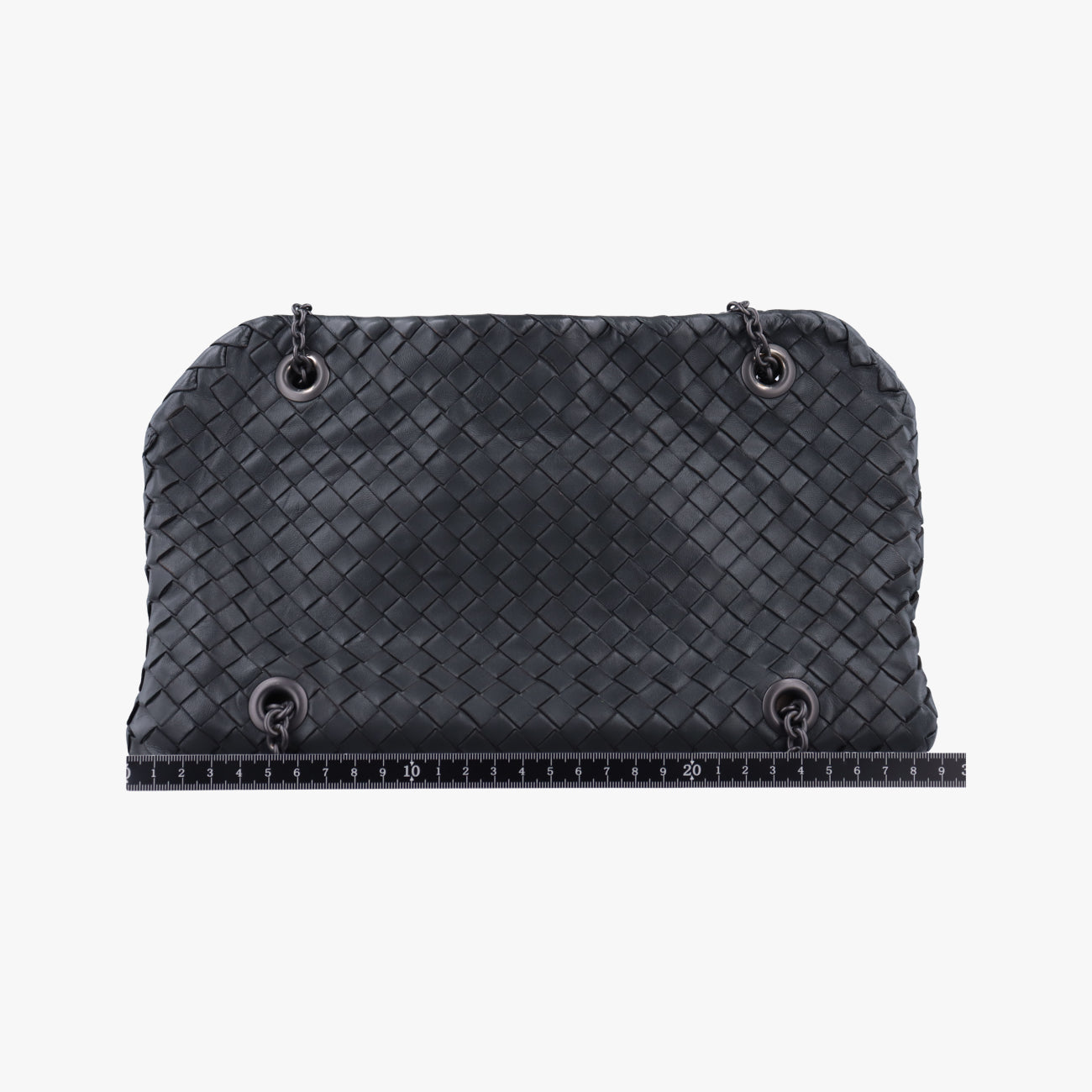 Duo Intrecciato Black lambskin B03448063Qデュオ イントレチャート ブラック ラムスキン B03448063Q