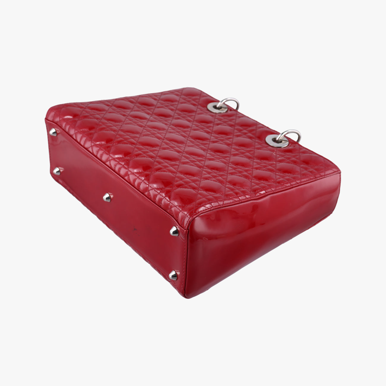 Lady Dior Red patent 16-BO-0114レディディオール レッド パテント 16-BO-0114