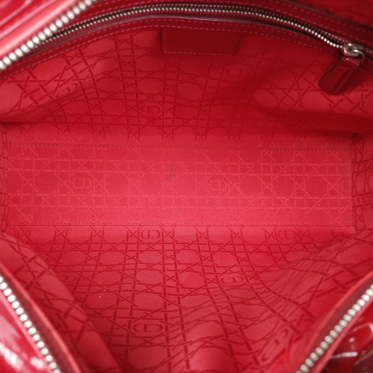 Lady Dior Red patent 16-BO-0114レディディオール レッド パテント 16-BO-0114