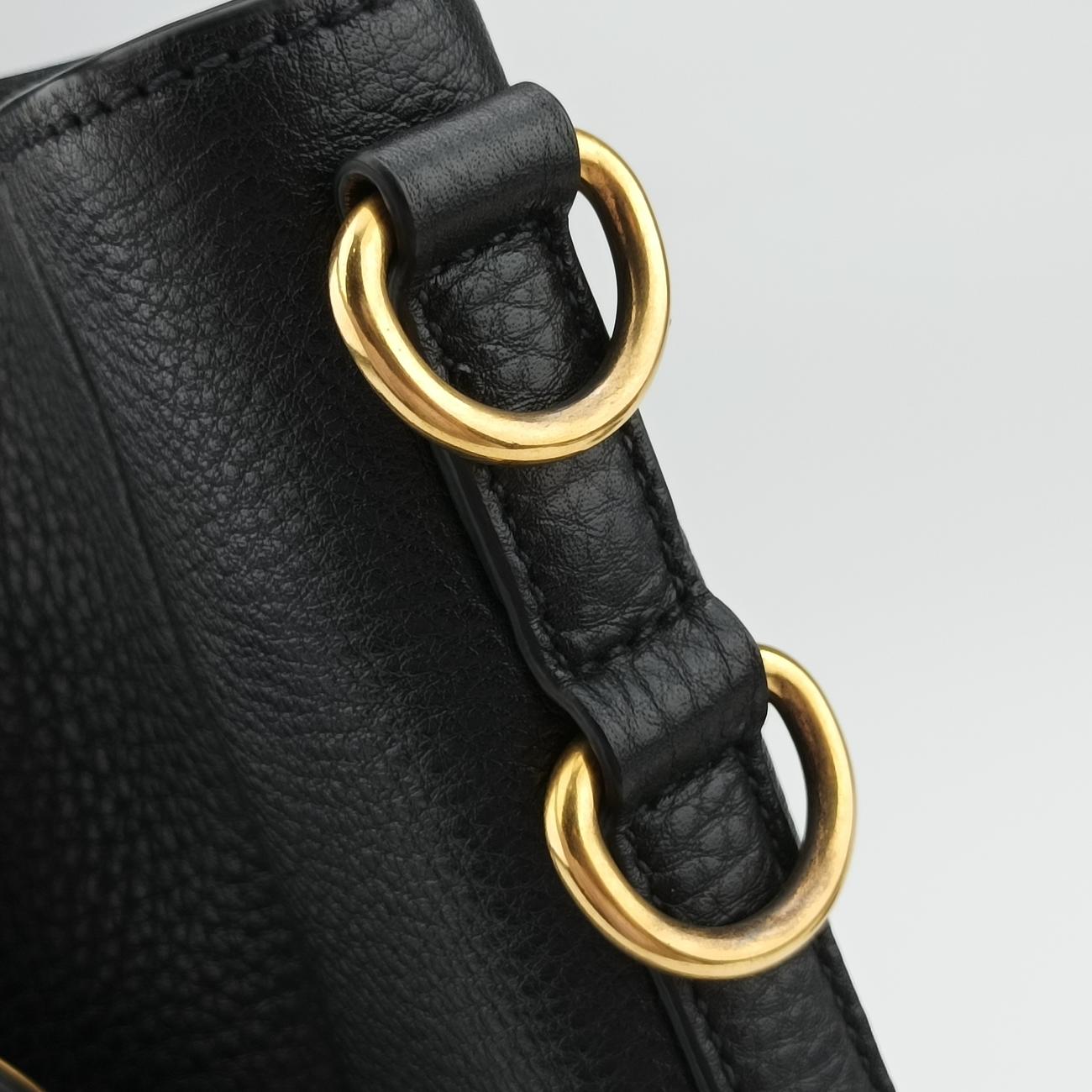 Tessuto Satchel Black Leather 173テッスート サッチェル ブラック レザー BN1902 173