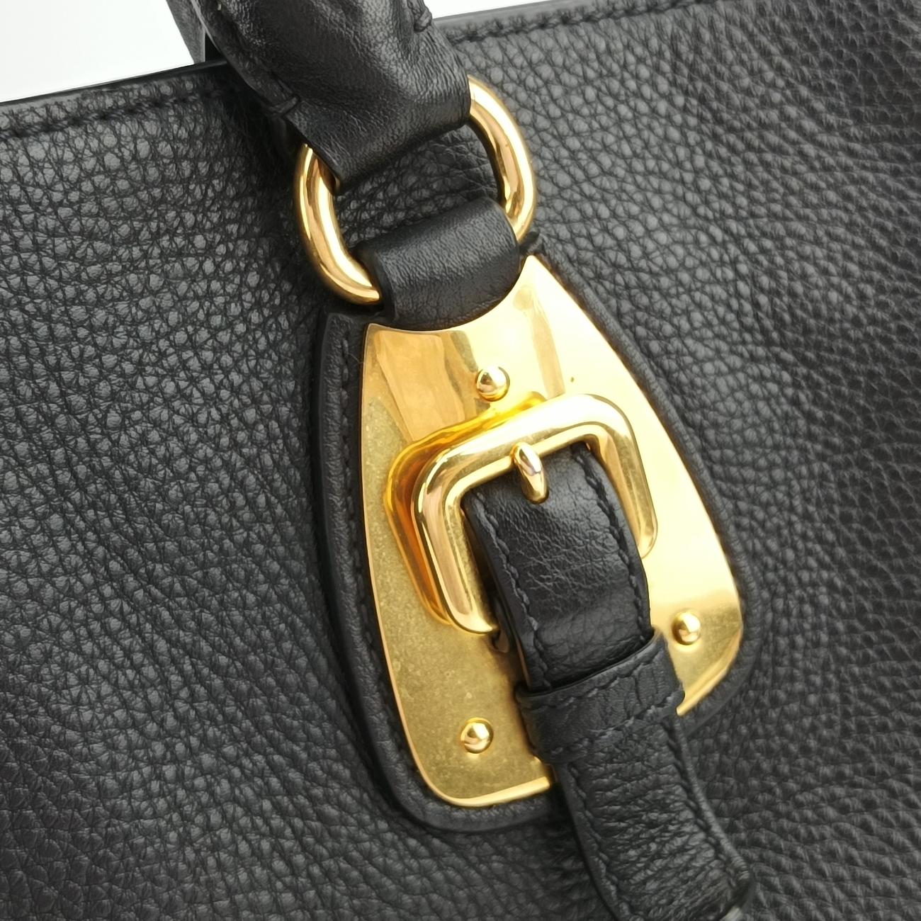 Tessuto Satchel Black Leather 173テッスート サッチェル ブラック レザー BN1902 173