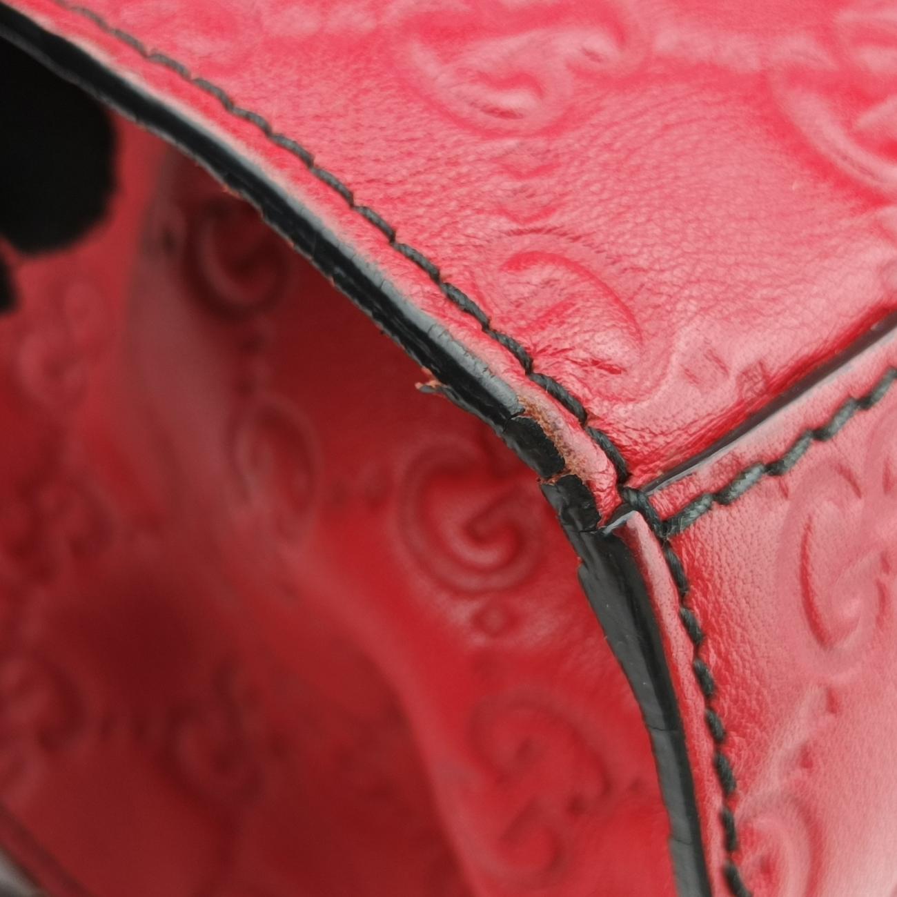 Emily Red Leather 295403 G012202809エミリー レッド レザー 295403 G012202809