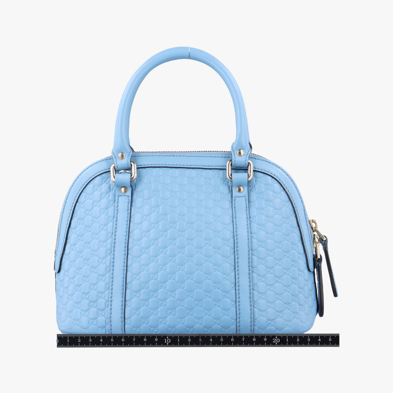 Microguccissima Blue Leather 449654 F021056695マイクログッチシマ ブルー レザー 449654 F021056695