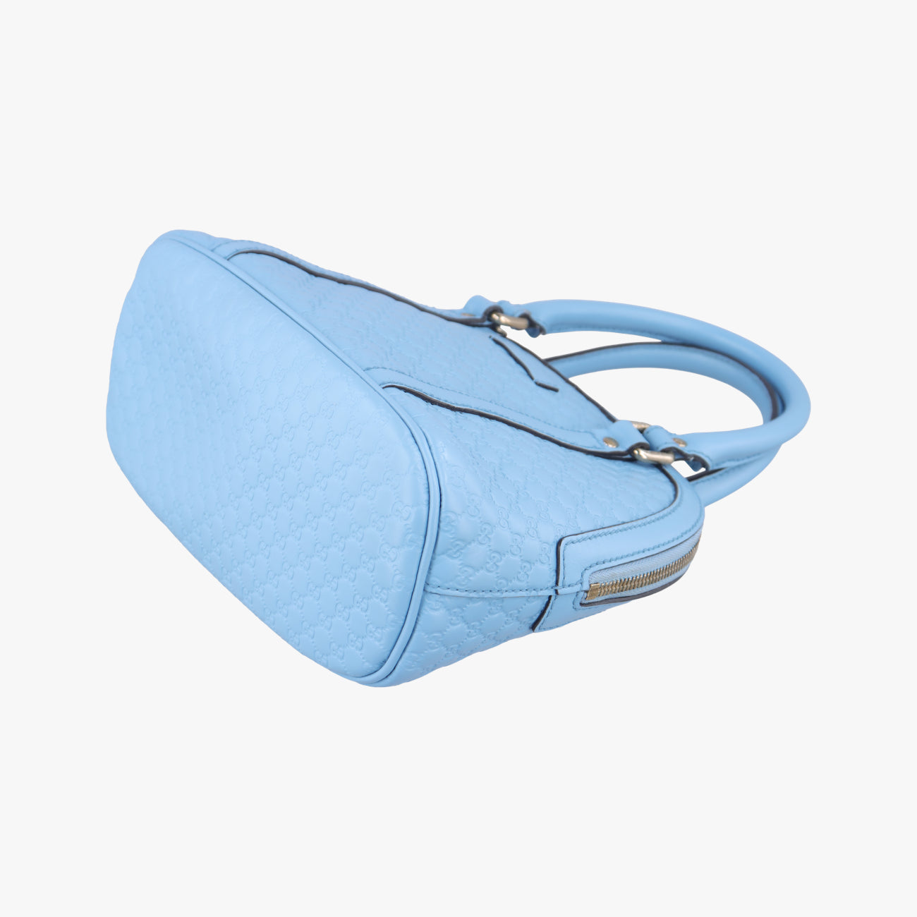 Microguccissima Blue Leather 449654 F021056695マイクログッチシマ ブルー レザー 449654 F021056695