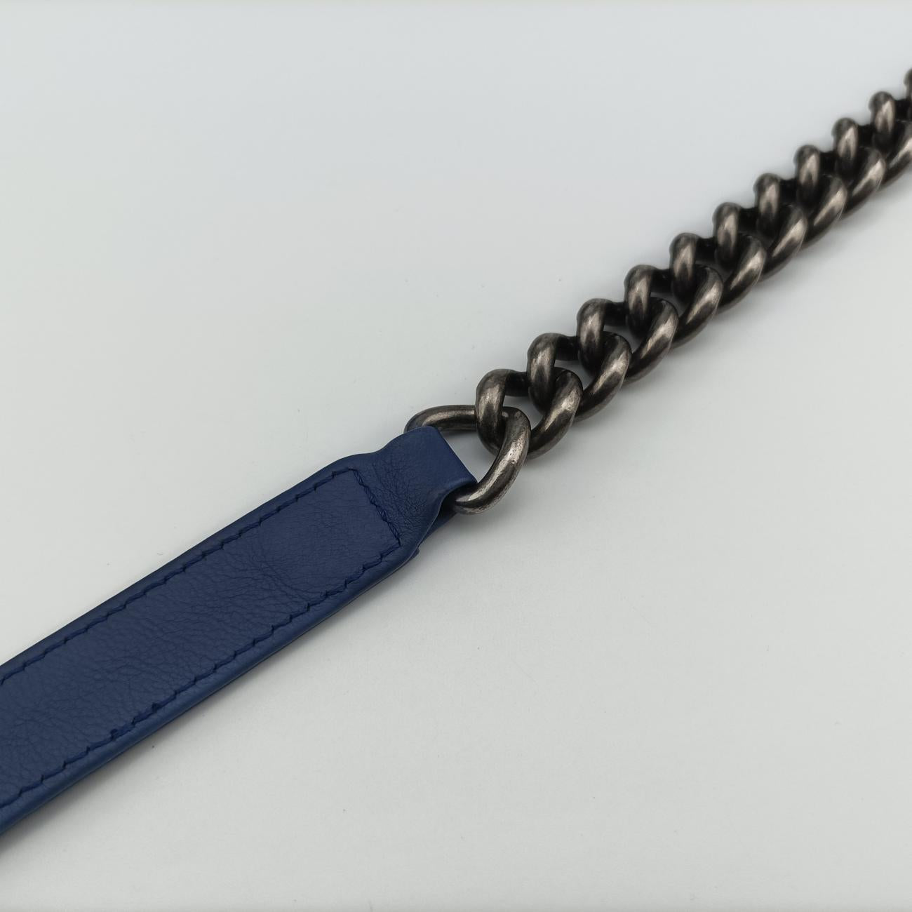 BOY CHANELBluelambskinA6708717953357ボーイシャネルブルーラムスキンA6708717953357