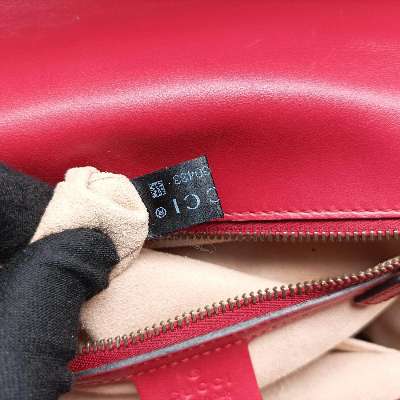 GG Marmont Red Leather F024930433GGマーモント レッド レザー 498110 F024930433