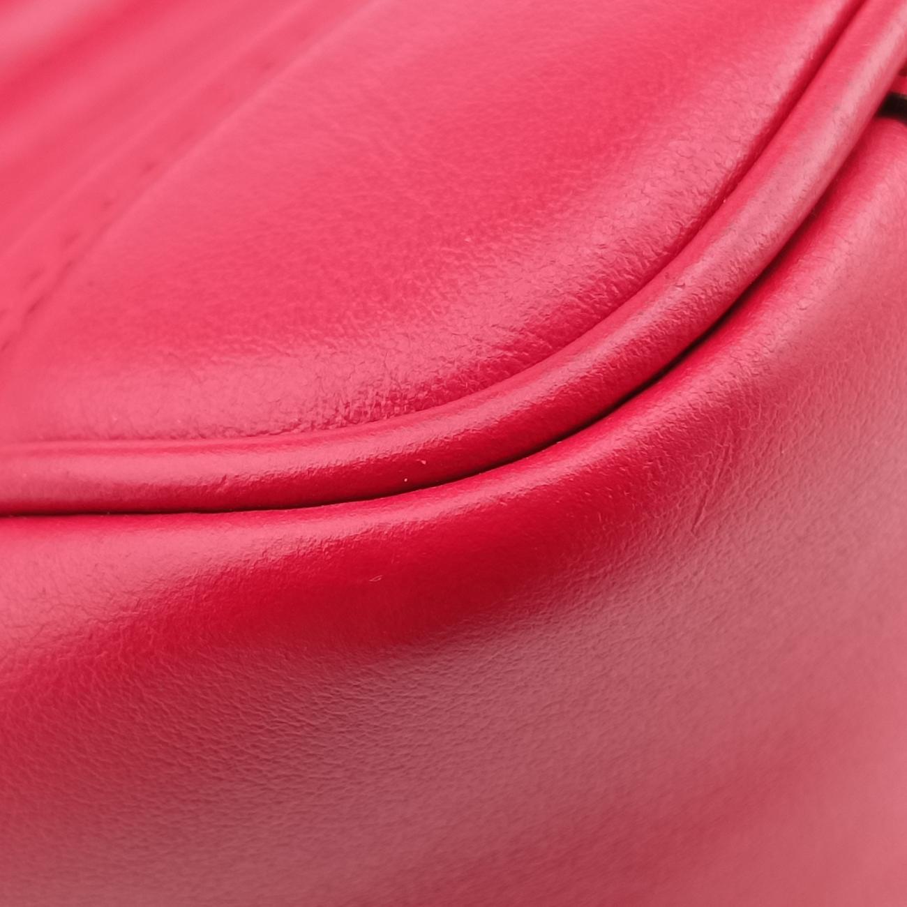 GG Marmont Red Leather F024930433GGマーモント レッド レザー 498110 F024930433