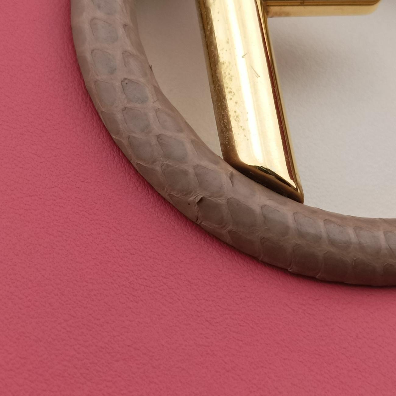 KAN I F Pink x Beige x White Leather 8BT286 8BT286 A4K8 189-10429キャナイエフ ピンク×ベージュ×ホワイト レザー 8BT286 8BT286 A4K8 189-10429