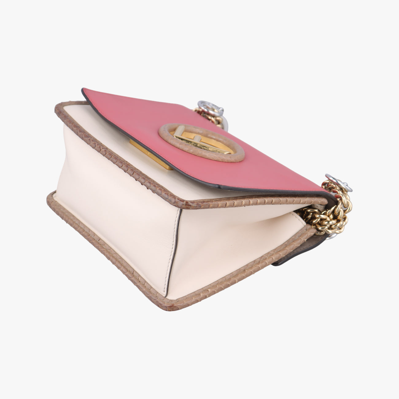 KAN I F Pink x Beige x White Leather 8BT286 8BT286 A4K8 189-10429キャナイエフ ピンク×ベージュ×ホワイト レザー 8BT286 8BT286 A4K8 189-10429