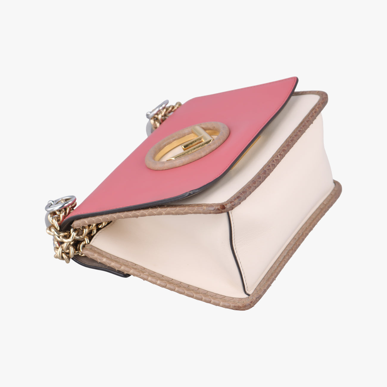 KAN I F Pink x Beige x White Leather 8BT286 8BT286 A4K8 189-10429キャナイエフ ピンク×ベージュ×ホワイト レザー 8BT286 8BT286 A4K8 189-10429