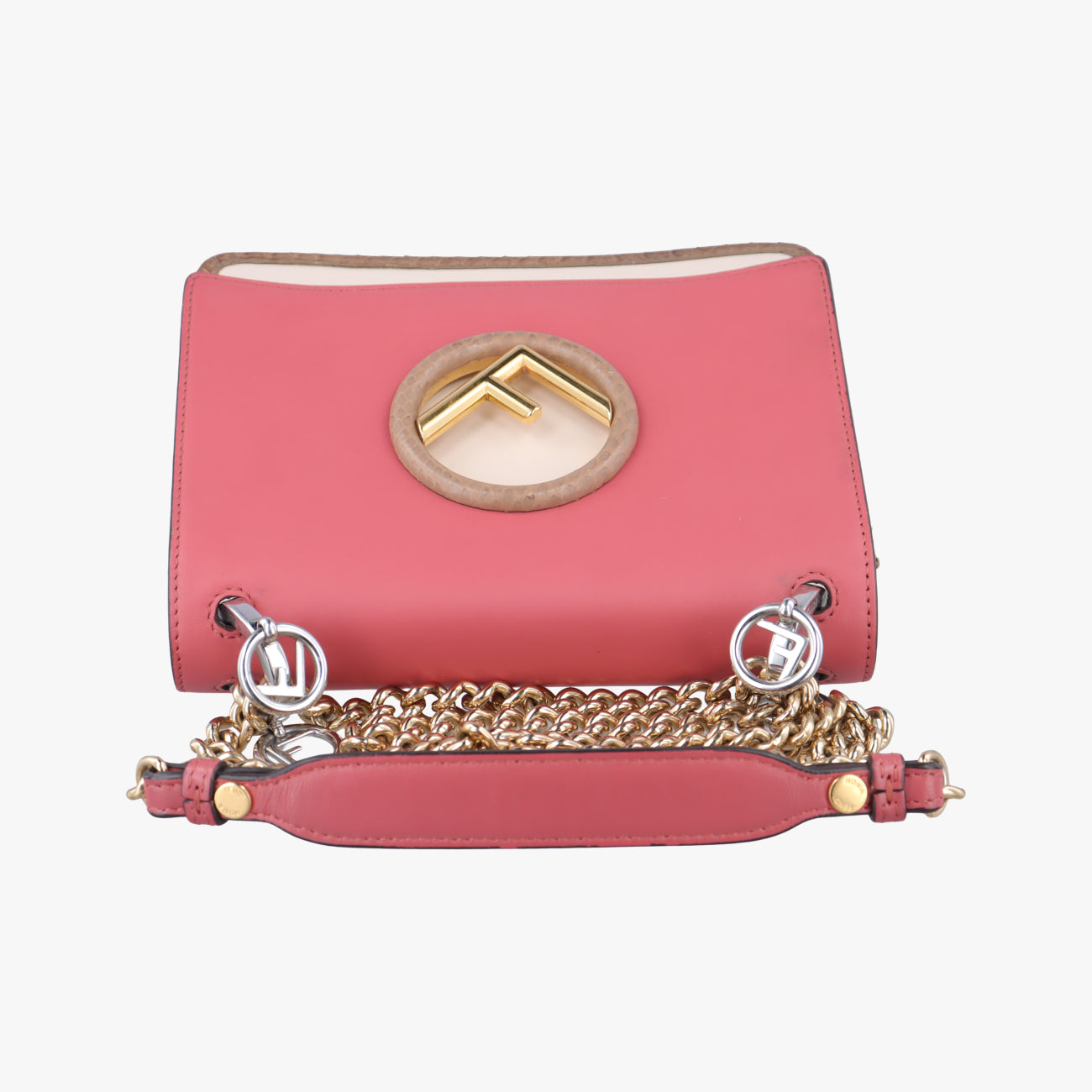 KAN I F Pink x Beige x White Leather 8BT286 8BT286 A4K8 189-10429キャナイエフ ピンク×ベージュ×ホワイト レザー 8BT286 8BT286 A4K8 189-10429