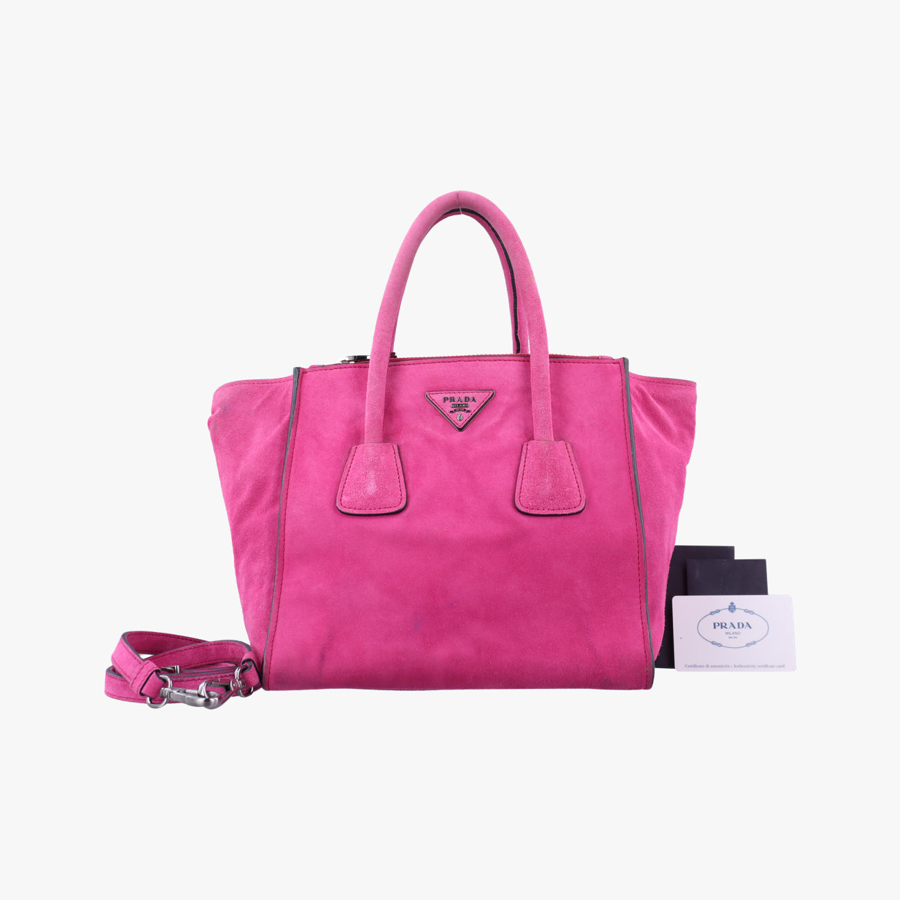 Twin Pocket Rose suede 31/E三角ロゴ ツインポケット ローズ レッド スエード BN2625 31/E