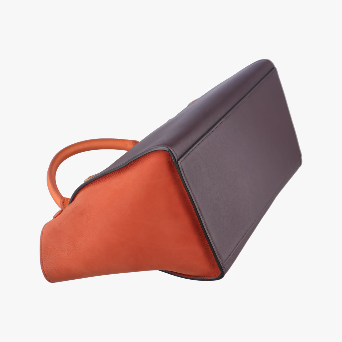 Trapèze Orange×Brown Leather W-VP-2135 W-MM-2155トラペーズ オレンジ x ブラウン レザー W-VP-2135 W-MM-2155