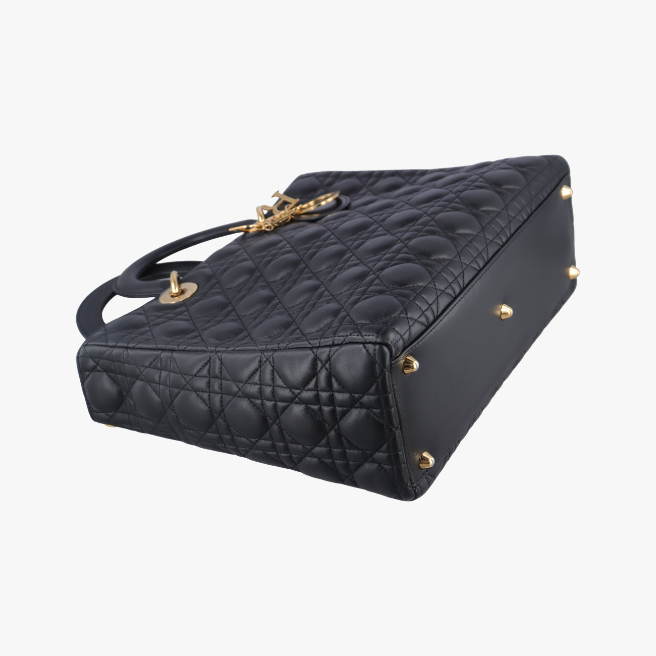 Lady Dior Black lambskin 05-MA-1120レディディオール ブラック ラムスキン 05-MA-1120