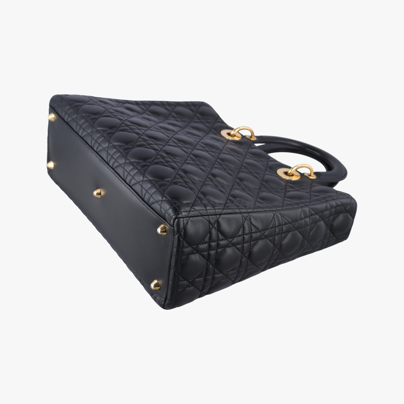 Lady Dior Black lambskin 05-MA-1120レディディオール ブラック ラムスキン 05-MA-1120