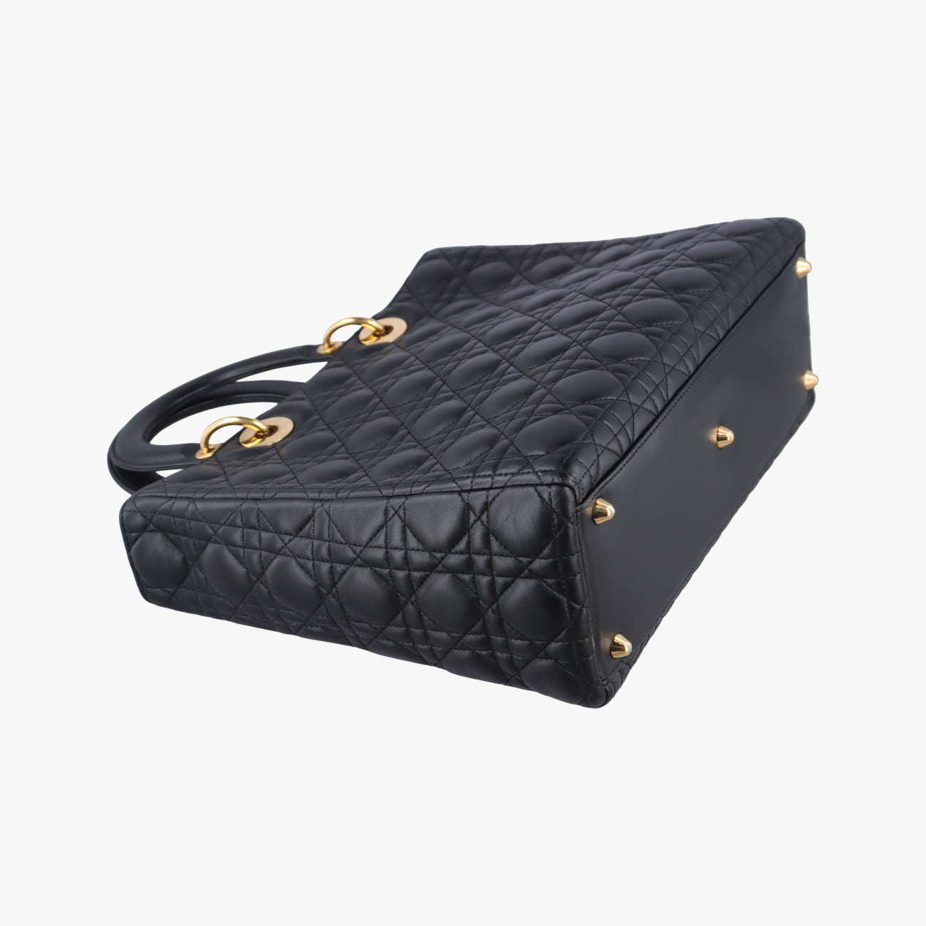 Lady Dior Black lambskin 05-MA-1120レディディオール ブラック ラムスキン 05-MA-1120