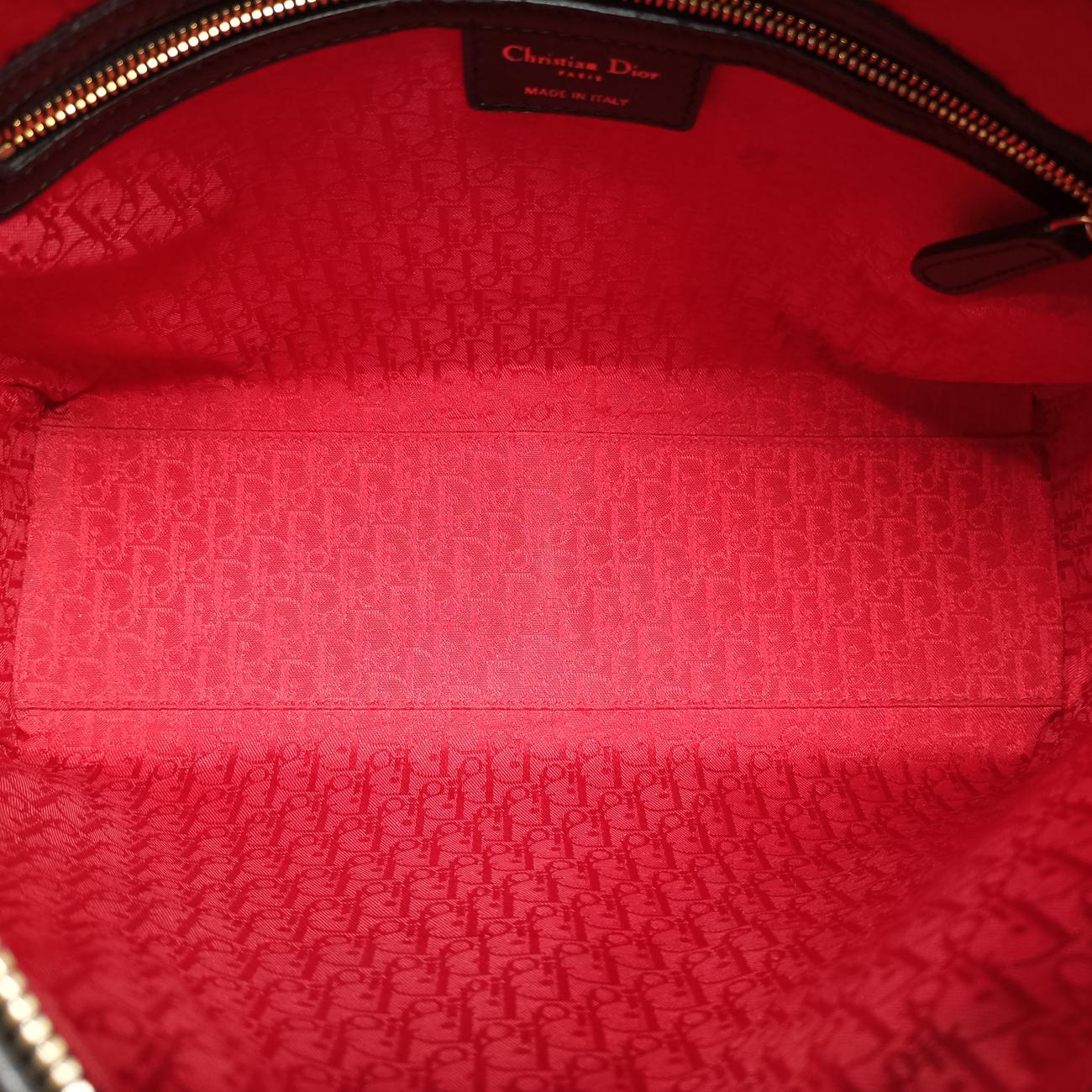 Lady Dior Black lambskin 05-MA-1120レディディオール ブラック ラムスキン 05-MA-1120