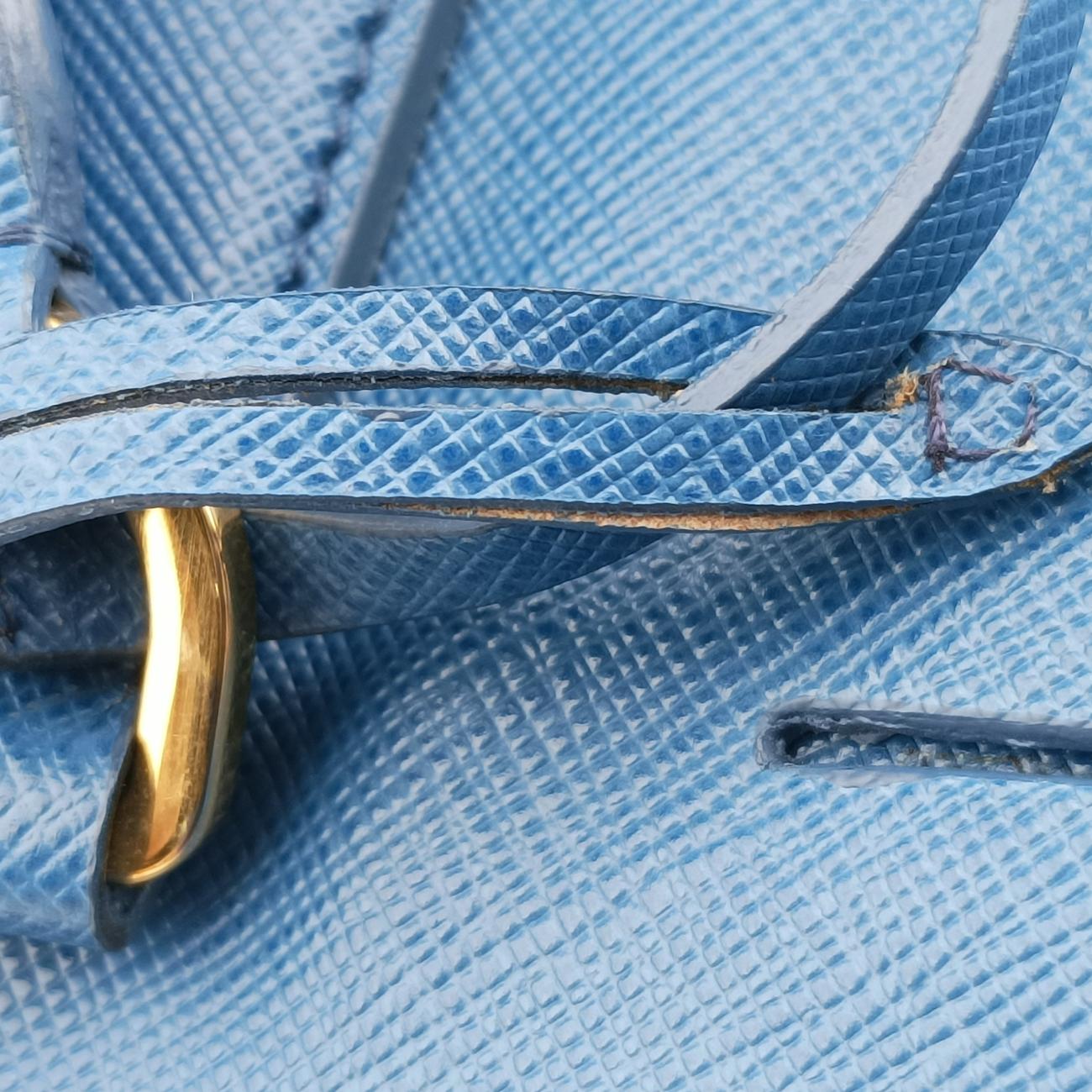 Galleria Blue SAFFIANO Leather BN2274 180ガレリア ブルー サフィアーノレザー BN2274 180