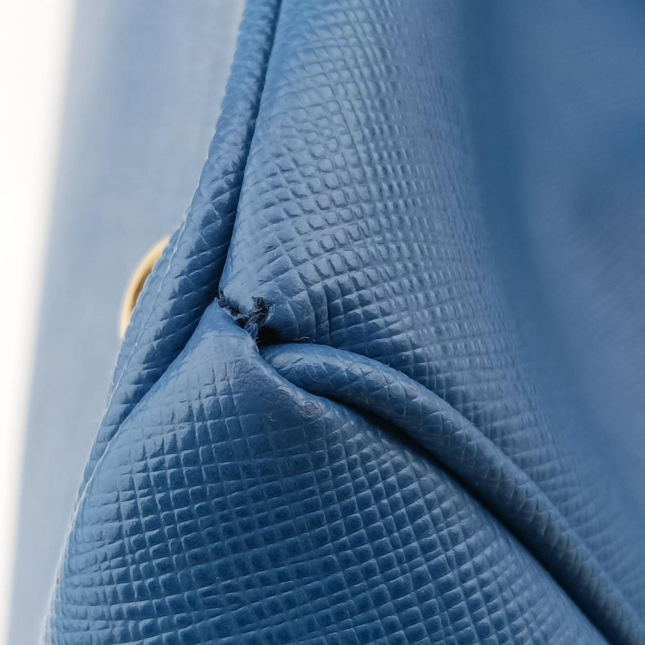 Galleria Blue SAFFIANO Leather BN2274 180ガレリア ブルー サフィアーノレザー BN2274 180