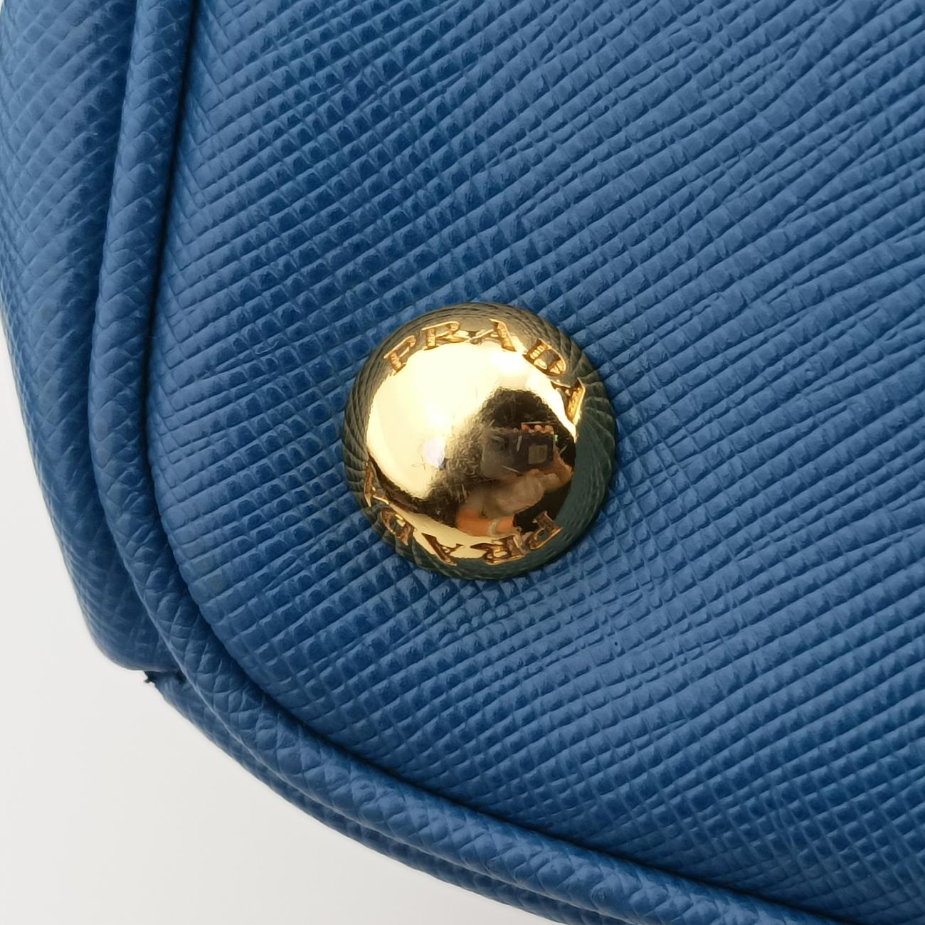 Galleria Blue SAFFIANO Leather BN2274 180ガレリア ブルー サフィアーノレザー BN2274 180