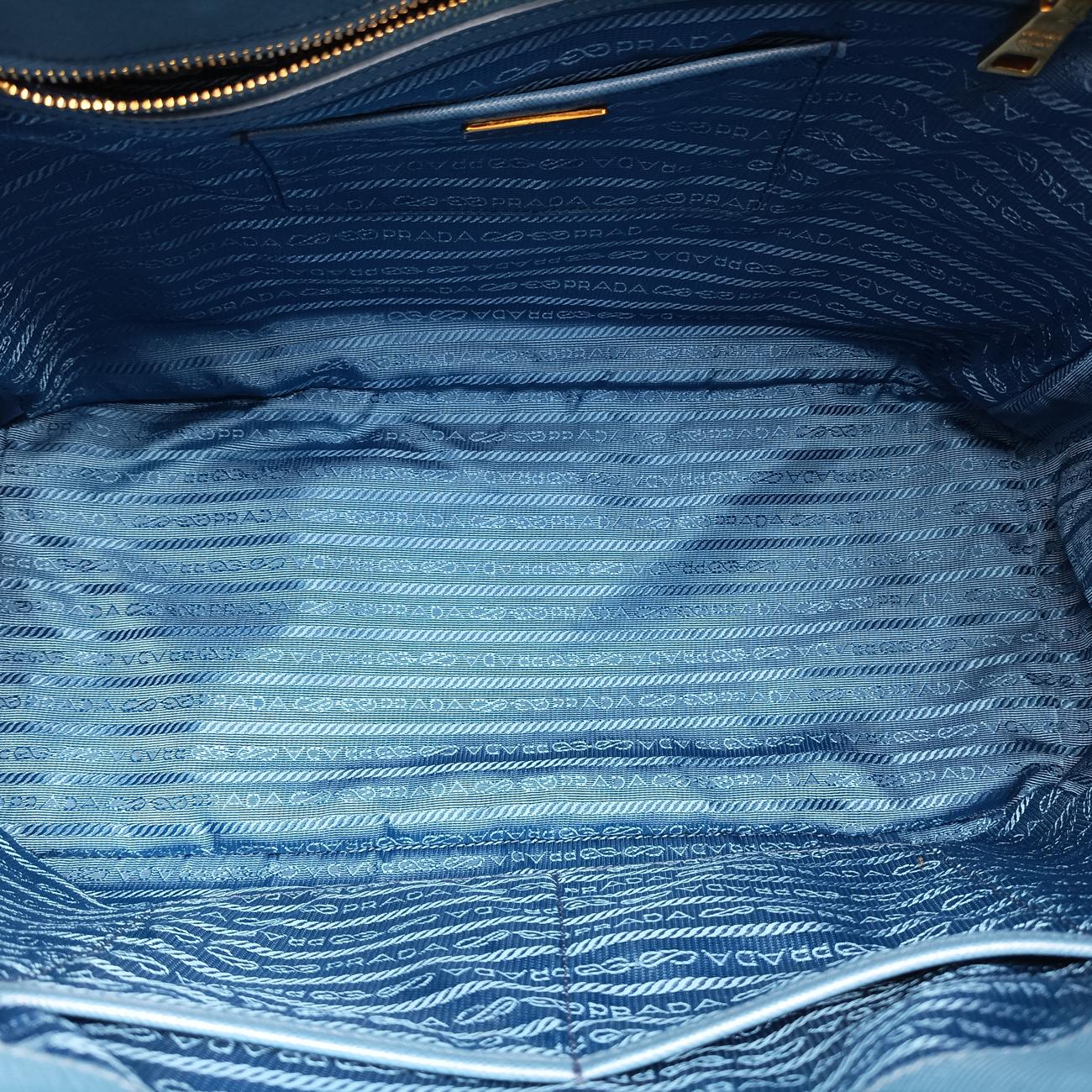 Galleria Blue SAFFIANO Leather BN2274 180ガレリア ブルー サフィアーノレザー BN2274 180