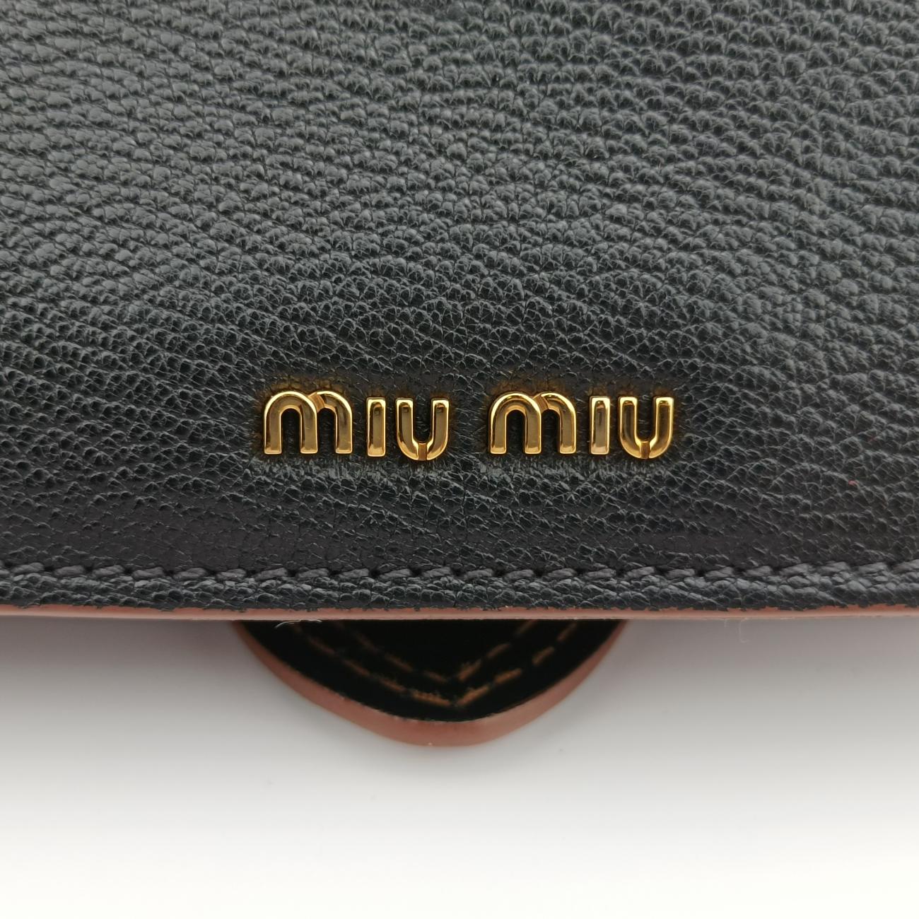 Miu LadyBlackLeather235ミュウレディブラックレザー235