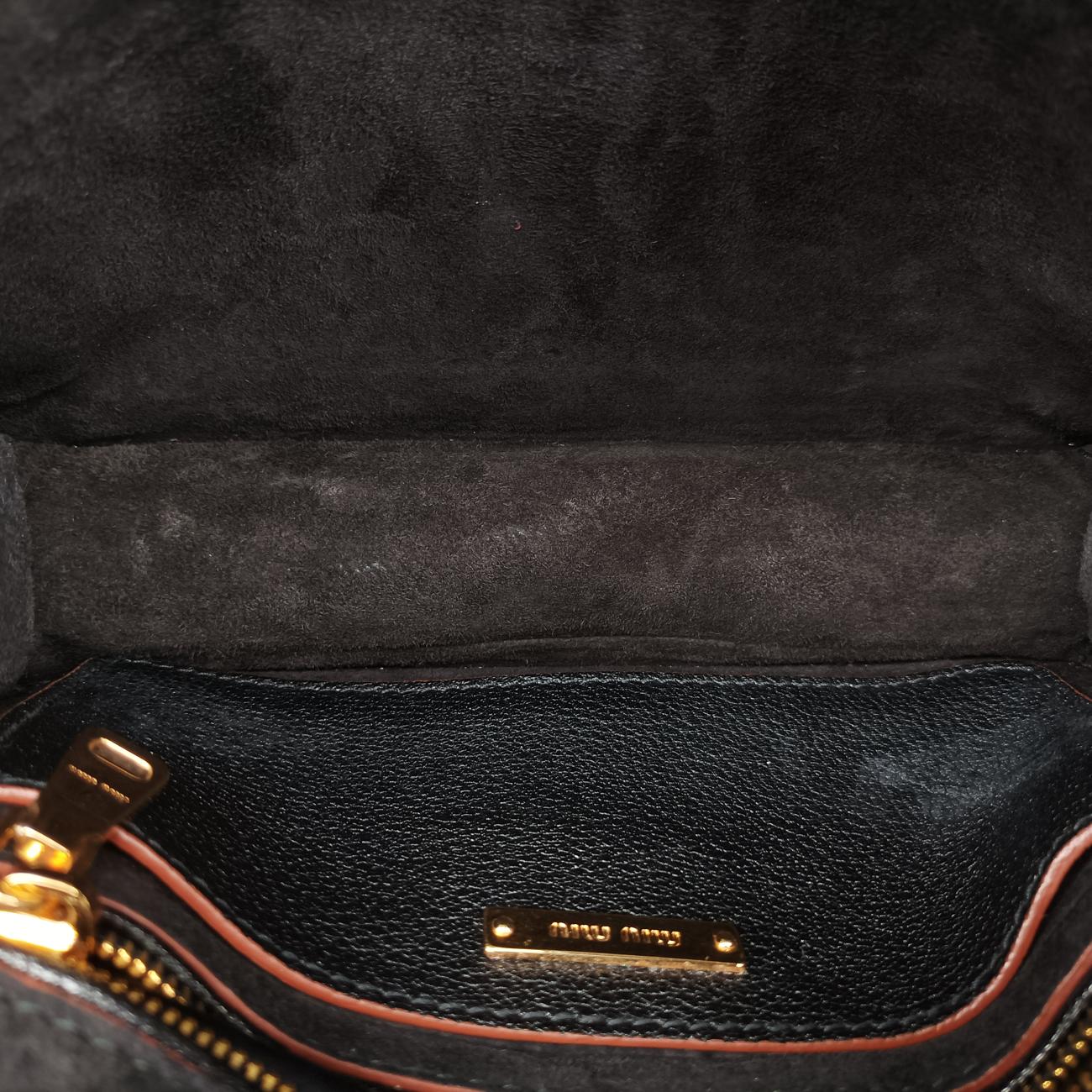 Miu LadyBlackLeather235ミュウレディブラックレザー235