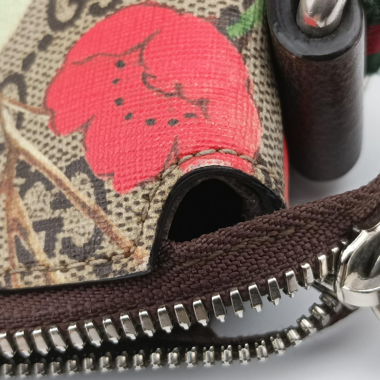 GG Supreme Tian Beige×Multicolour PVC coated canvas x leather H020628719GGスプリーム グッチティアン ベージュ×マルチカラー PVCコーティングキャンバス×レザー 406408 H020628719