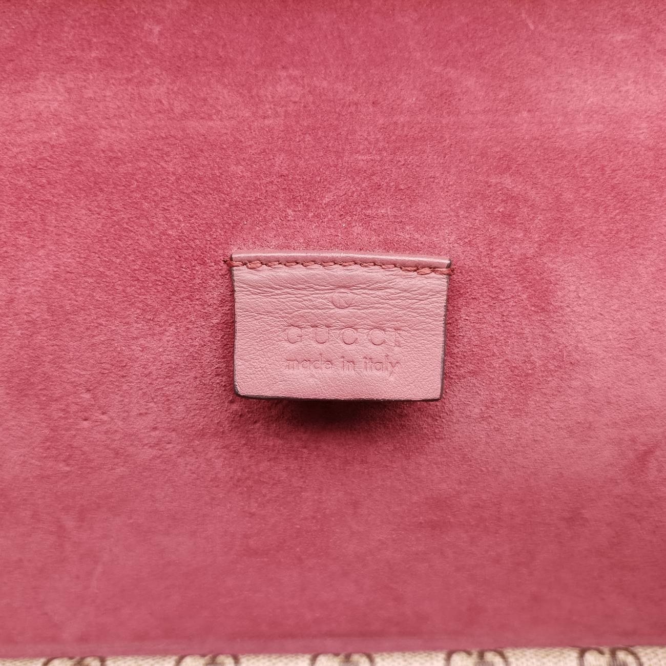 Dionysus BEIGE×RED×Multicolour PVC coated canvas × suede 400249 A018923992ディオニュソス ベージュ×レッド×マルチカラー PVCコーティングキャンバス × スエード 400249 A018923992