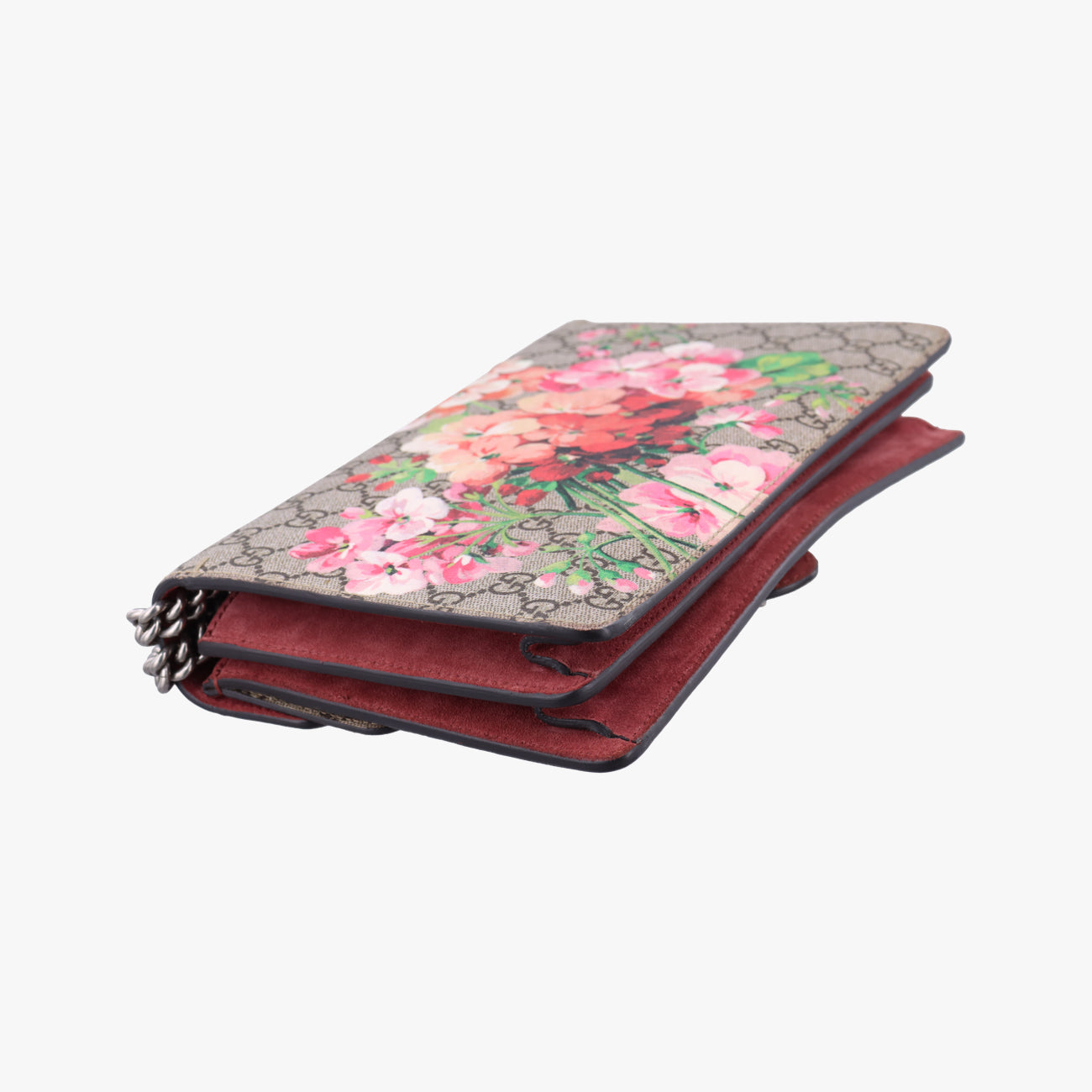 Dionysus BEIGE×RED×Multicolour PVC coated canvas × suede 400249 A018923992ディオニュソス ベージュ×レッド×マルチカラー PVCコーティングキャンバス × スエード 400249 A018923992