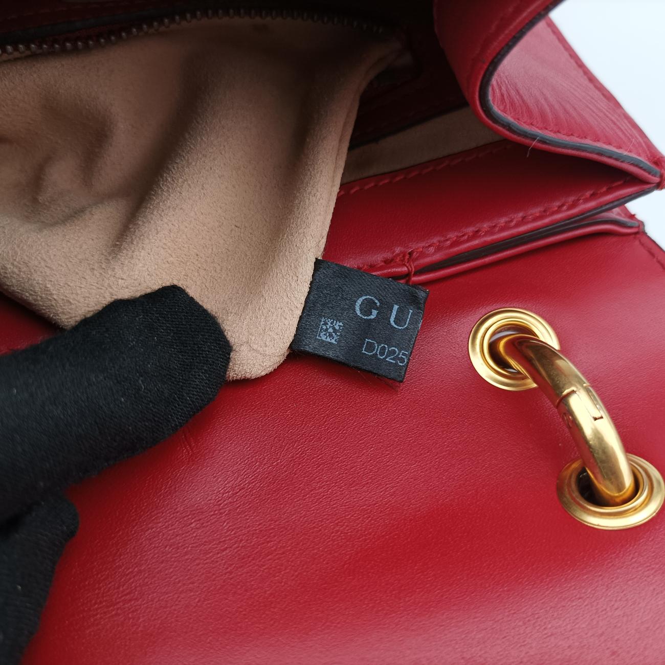 Queen Margaret Red Leather D025171925クイーン マーガレット レッド レザー 476541 D025171925