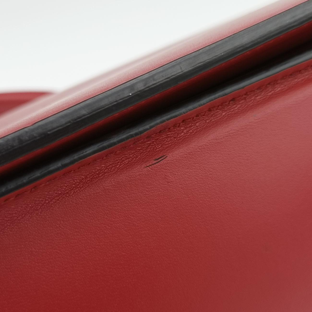 Queen Margaret Red Leather D025171925クイーン マーガレット レッド レザー 476541 D025171925