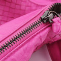 Intrecciato Pink lambskin B01662491Pイントレチャート ピンク ラムスキン B01662491P