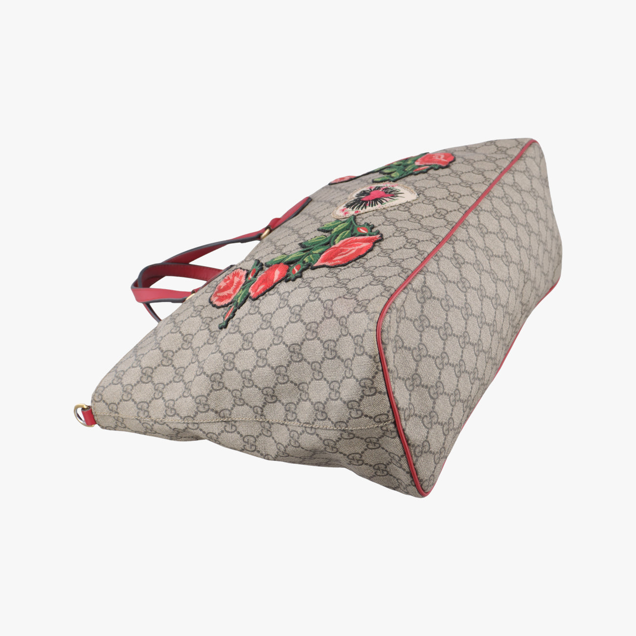 GG Supreme Beige×Red×Multicolour PVC coated canvas G020867460GGスプリーム ベージュ×レッド×マルチカラー PVCコーティングキャンバス 453705 G020867460