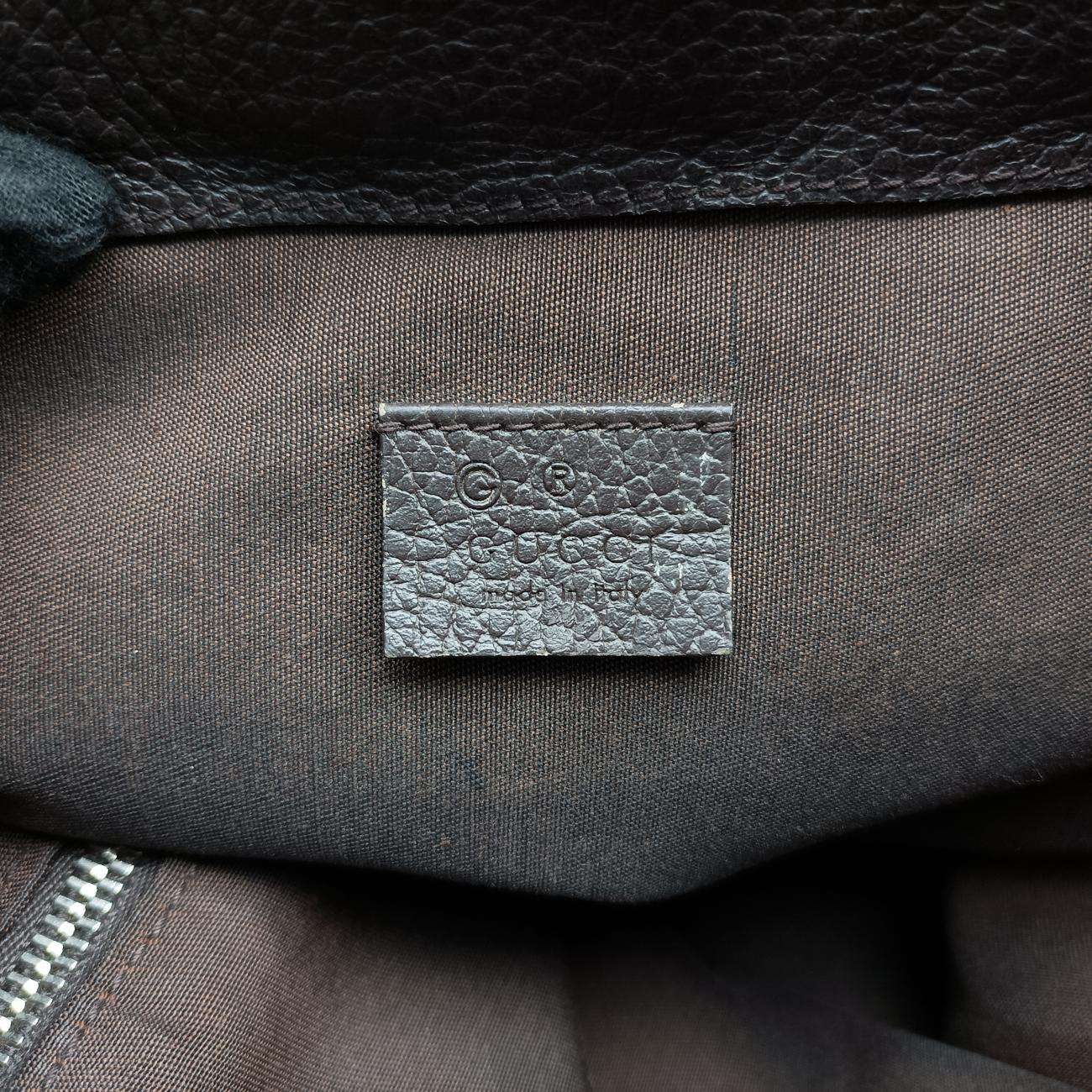 GG Drawstring Brown canvas E021222378GGドローストリング ブラウン キャンバス 449175 E021222378