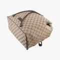 GG Drawstring Brown canvas E021222378GGドローストリング ブラウン キャンバス 449175 E021222378
