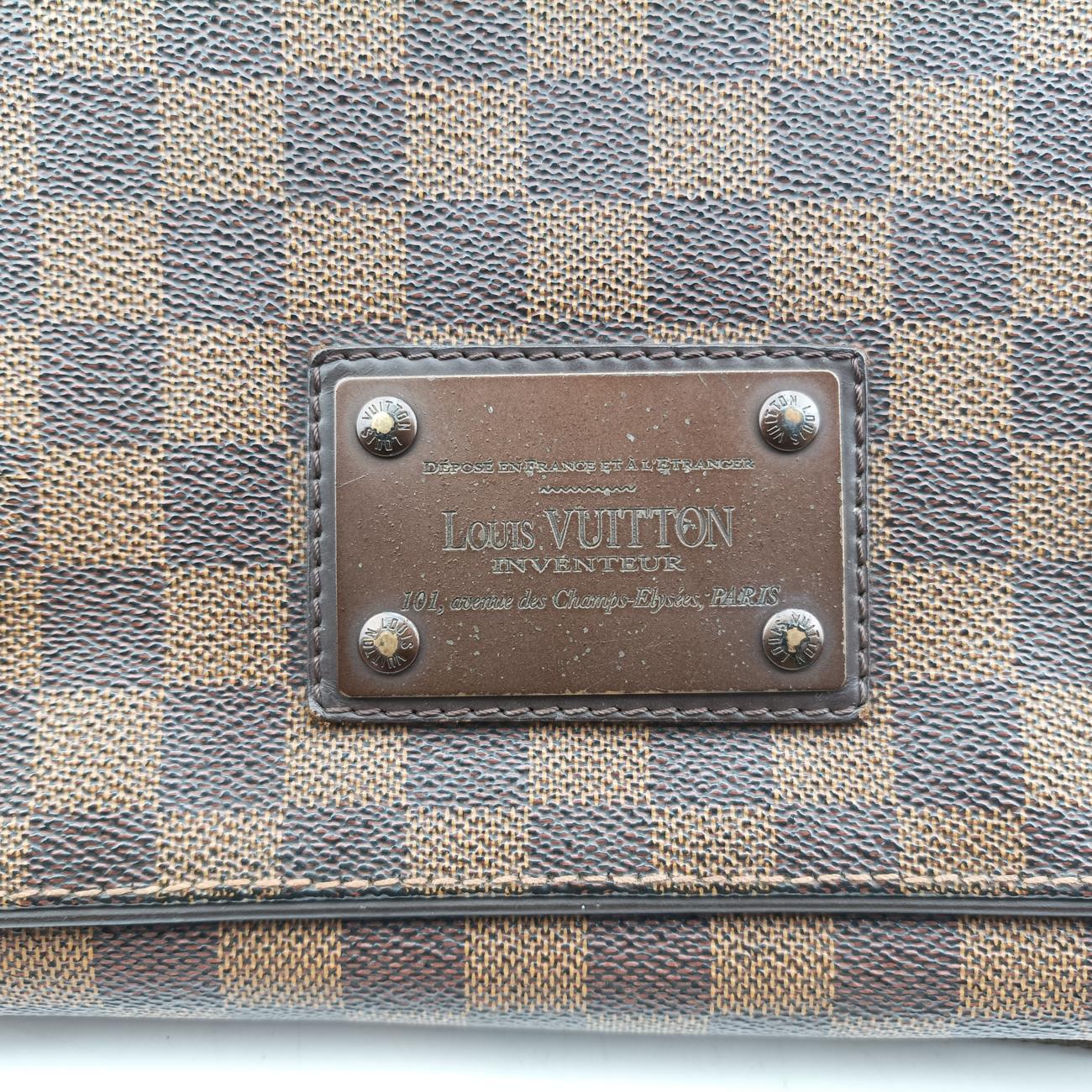 BROOKLYN MM EBENE Damier Canvas CA5100ブルックリンMM エベーヌ ダミエキャンバス N51211 CA5100